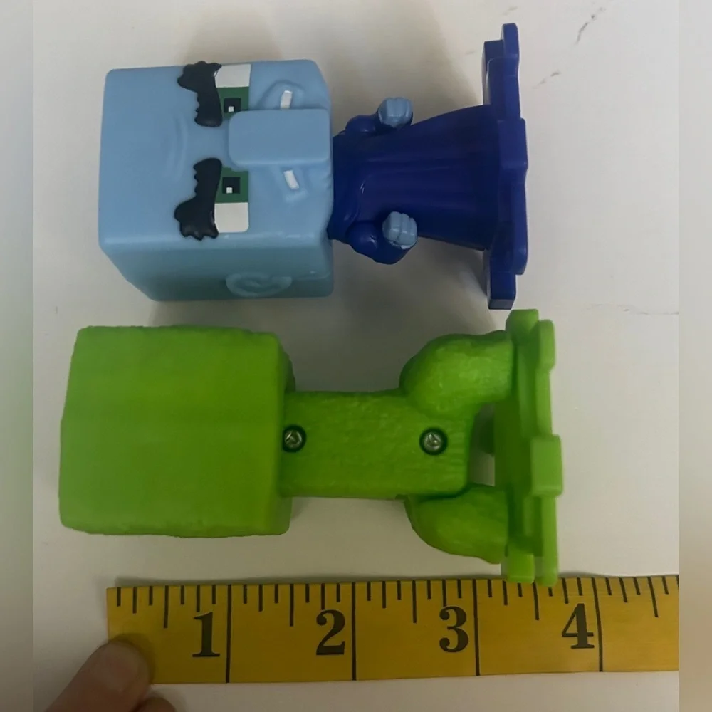 McDonald's Minecraft Creeper & Evoker Figure Toys